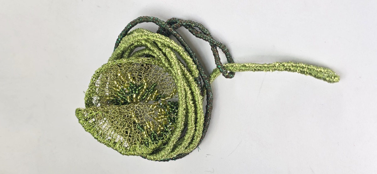 Conjunto Brote Orgánico (Collar y Aros) - Joyería de Autor